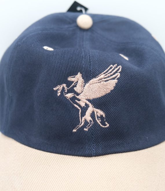 Pegasus Baseball Cap blue and taupe