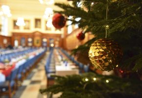 Inner Temple Hall at Christmas